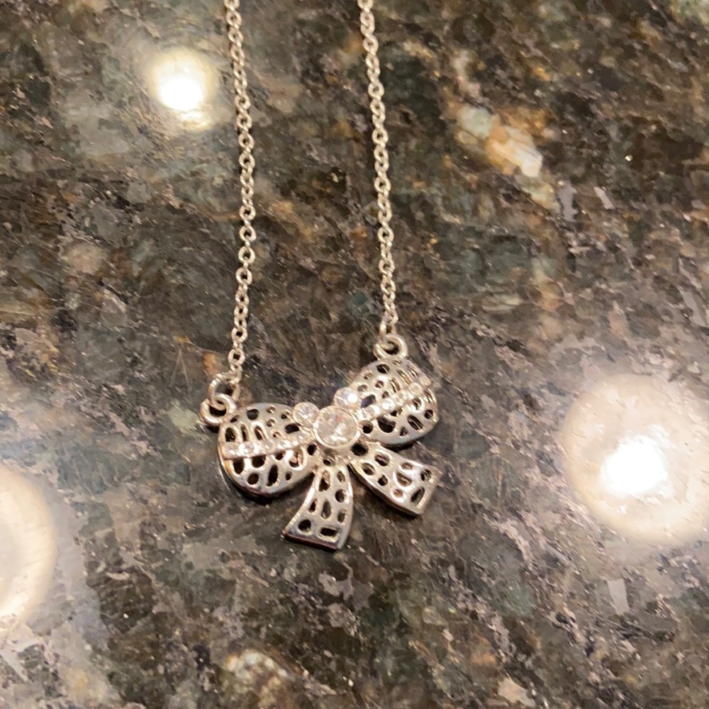 Disney Bow Necklace